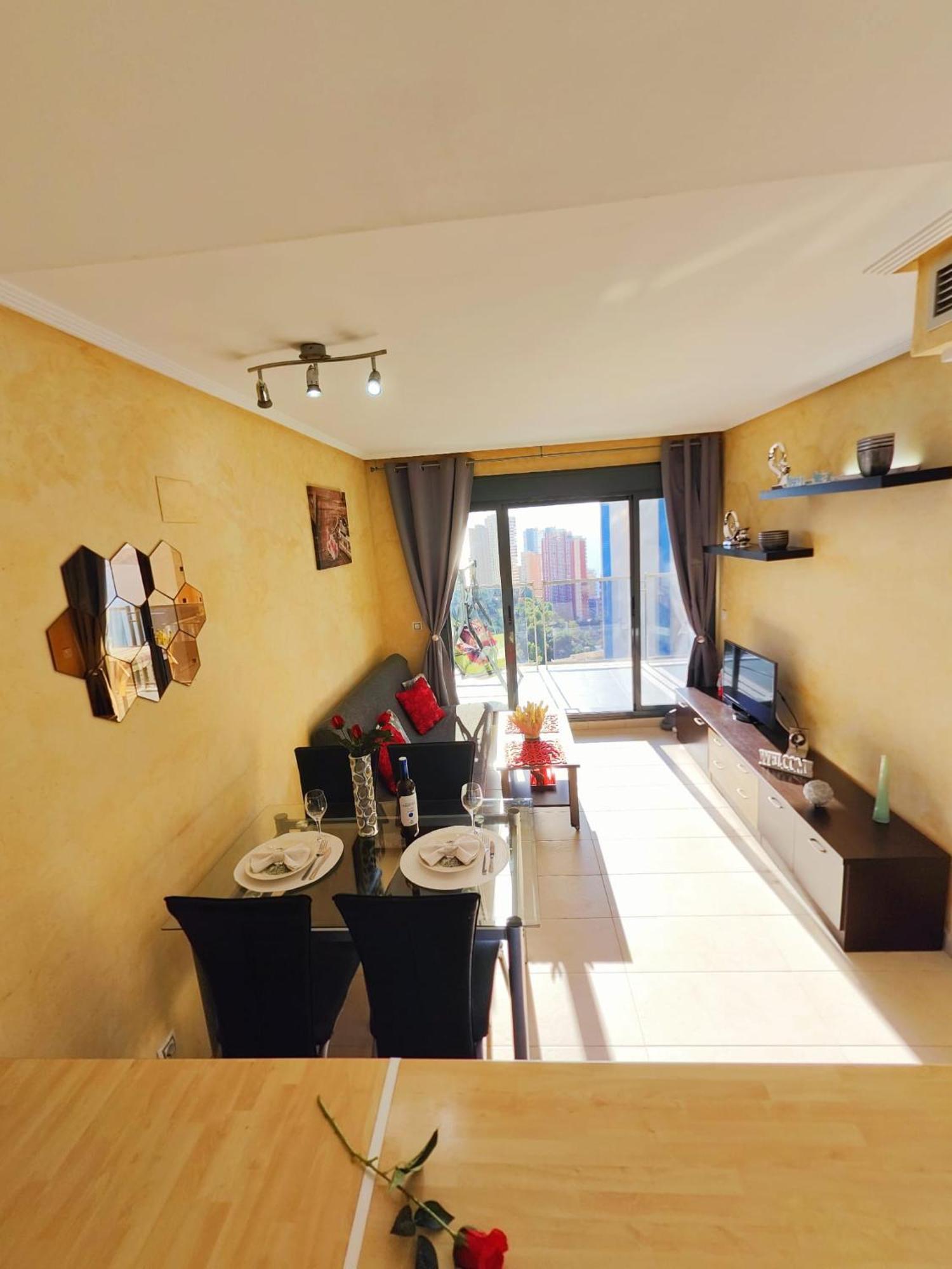 Precioso apartamento en Mirador del Mediterráneo Benidorm Exterior foto