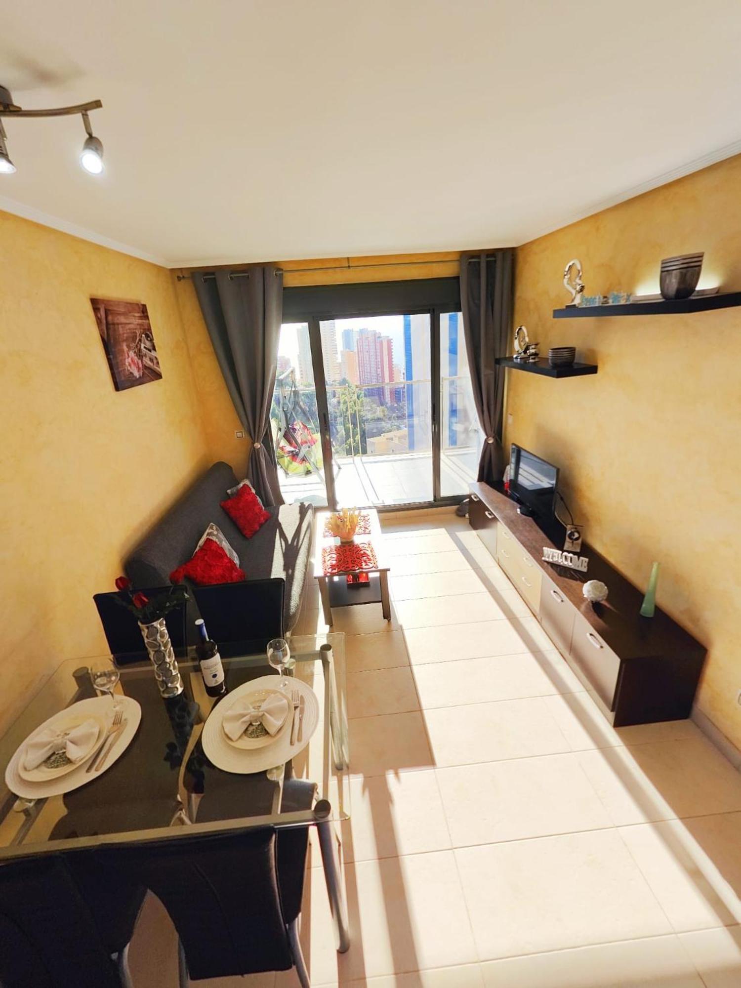 Precioso apartamento en Mirador del Mediterráneo Benidorm Exterior foto